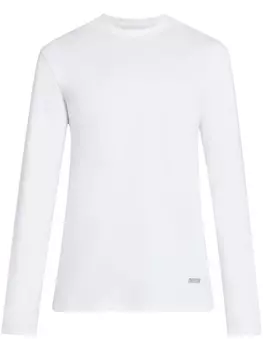 Jil Sander футболка с длинными рукавами, белый