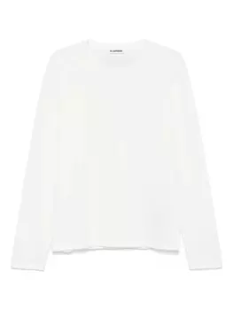 JIL SANDER+ футболка с длинными рукавами, белый