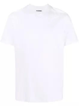 Jil Sander футболка с круглым вырезом, белый