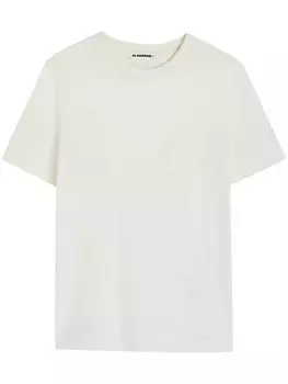 Jil Sander футболка с круглым вырезом, белый