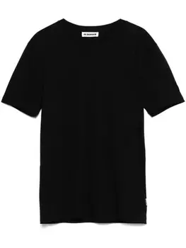 Jil Sander футболка с круглым вырезом, черный