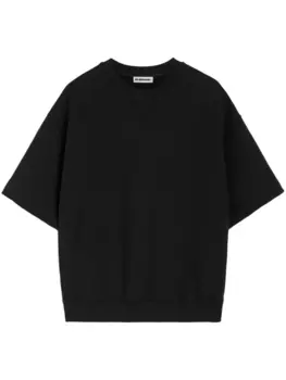 Jil Sander футболка с круглым вырезом, черный