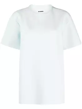 Jil Sander футболка с круглым вырезом, синий
