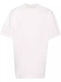 Jil Sander футболка с логотипом, белый