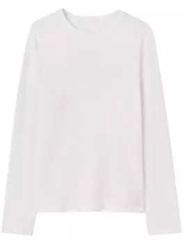 Jil Sander футболка с логотипом, белый