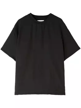 Jil Sander футболка с логотипом, черный