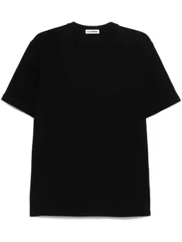 Jil Sander футболка с нашивкой-логотипом, черный