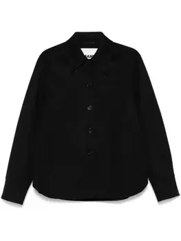 Jil Sander кашемировая куртка, черный