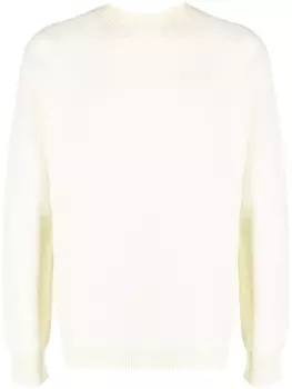 Jil Sander кашемировый джемпер с круглым вырезом, нейтральный цвет