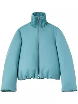 Jil Sander кашемировый пуховик, синий