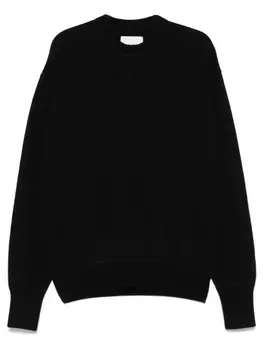 Jil Sander кашемировый свитер, черный