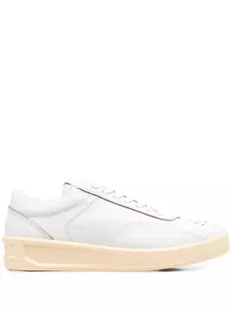 Jil Sander кеды на шнуровке, белый