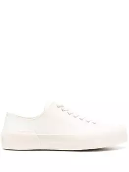 Jil Sander кеды на шнуровке, нейтральный цвет