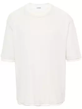Jil Sander комплект из двух футболок и топа, белый