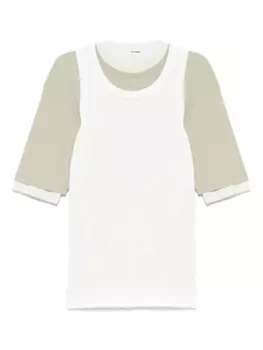JIL SANDER+ комплект из футболки и топа, нейтральный