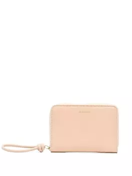 Jil Sander кошелек с круговой молнией, нейтральный цвет