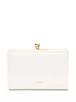 Jil Sander кошелек с логотипом, белый