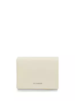 Jil Sander кошелек с логотипом, белый