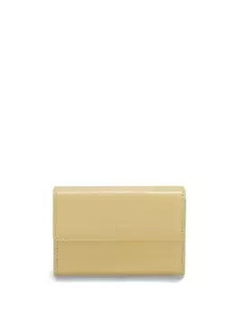 Jil Sander кошелек с тисненым логотипом, желтый