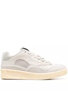 Jil Sander кроссовки со вставками, серый