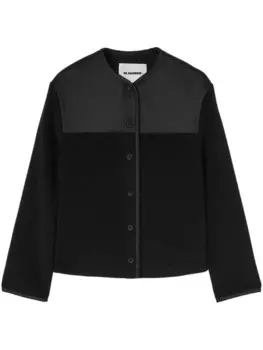 Jil Sander куртка со вставками, черный