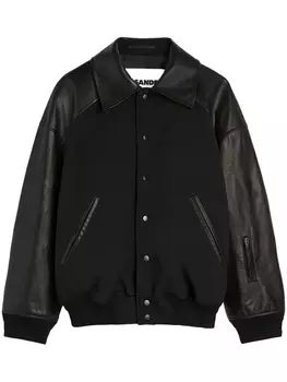Jil Sander куртка со вставками, черный