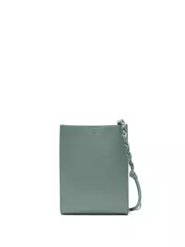 Jil Sander маленькая сумка через плечо Tangle, зеленый