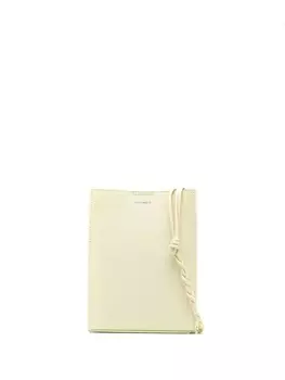 Jil Sander маленькая сумка через плечо Tangle, зеленый