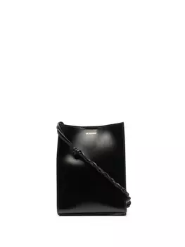 Jil Sander маленькая сумка через плечо Tangle, черный