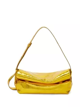 Jil Sander маленькая сумка на плечо Rollup, желтый