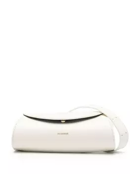 Jil Sander маленькая сумка на плечо Cannolo, нейтральный цвет