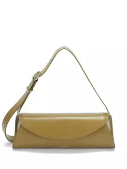 Jil Sander маленькая сумка на плечо Cannolo, зеленый