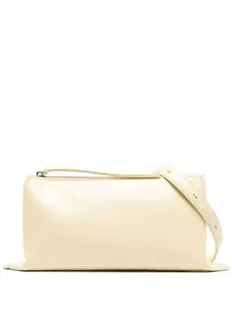 Jil Sander маленькая сумка-тоут Empire с тисненым логотипом, желтый