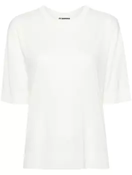 Jil Sander меланжевая блузка, нейтральный цвет