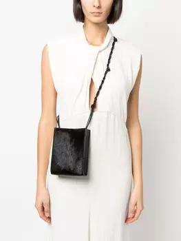 Jil Sander мини-сумка Tangle, черный