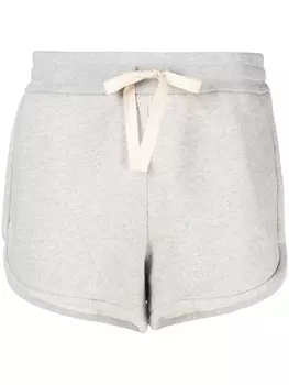 Jil Sander мини-юбка с кулиской, серый