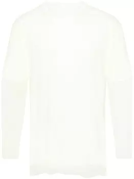 Jil Sander многослойная футболка с длинными рукавами, белый