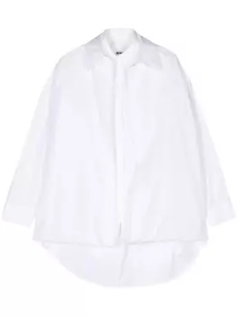 Jil Sander многослойная рубашка, белый