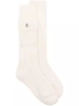 Jil Sander носки с карманами, серый