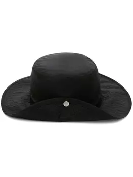 Jil Sander панама с кулиской, черный