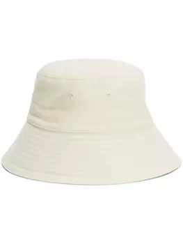 Jil Sander панама с нашивкой-логотипом, белый