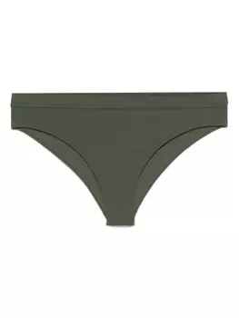 Jil Sander плавки бикини с эластичным поясом, зеленый