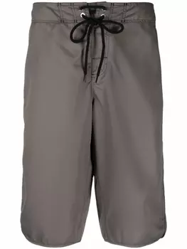 Jil Sander плавки-шорты с кулиской, зеленый