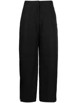 Jil Sander прямые брюки, черный