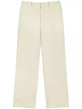 Jil Sander прямые брюки, нейтральный цвет