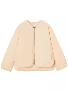 Jil Sander пуховик на молнии, розовый