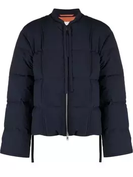 Jil Sander пуховик оверсайз, синий