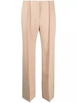 Jil Sander расклешенные брюки, нейтральный цвет