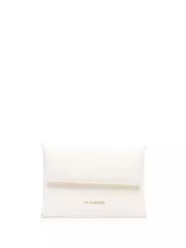 Jil Sander rectangle-shape leather wallet, нейтральный цвет