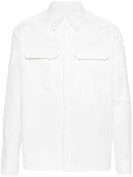 Jil Sander рубашка на пуговицах, белый